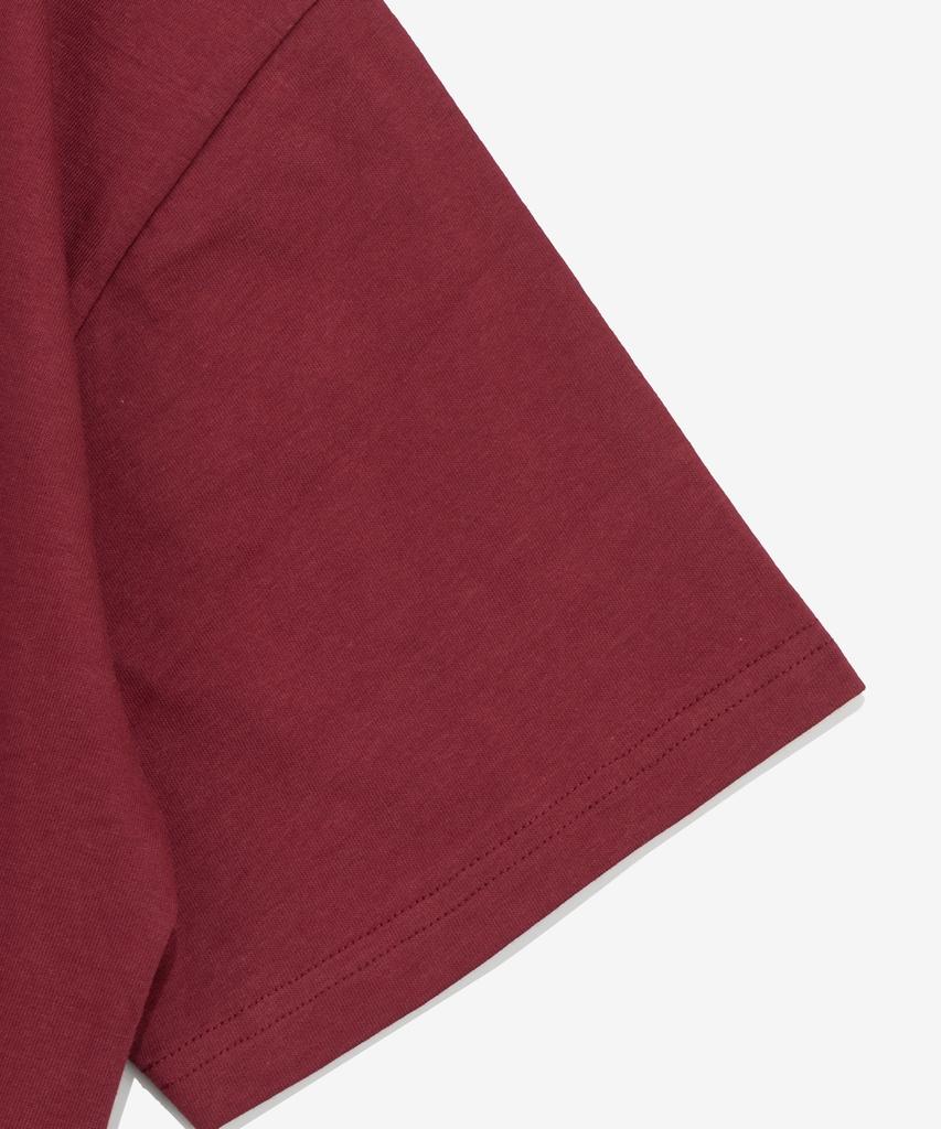 NET SOCIAL CLUB Serpent Of The Apocalypse Unplugged Graphic Short Sleeve T-Shirt (Burgundy)