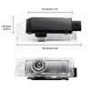 2 Stück LED Auto Tür Willkommens-Leuchte Projektorlicht für BMW X5 E70 E60 F10 F20 F30 X3 X6 Z E90 E92 E83 E87 E46 3 5 6 7 Serie