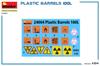 Miniart Plastic Barrel 100L Plastic Model MA24004 1/24