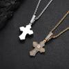 Hip Hop Kreuz Anhänger Zirkon Halskette Accessoires Beliebter Personalisierter Schmuck Herrenanhänger