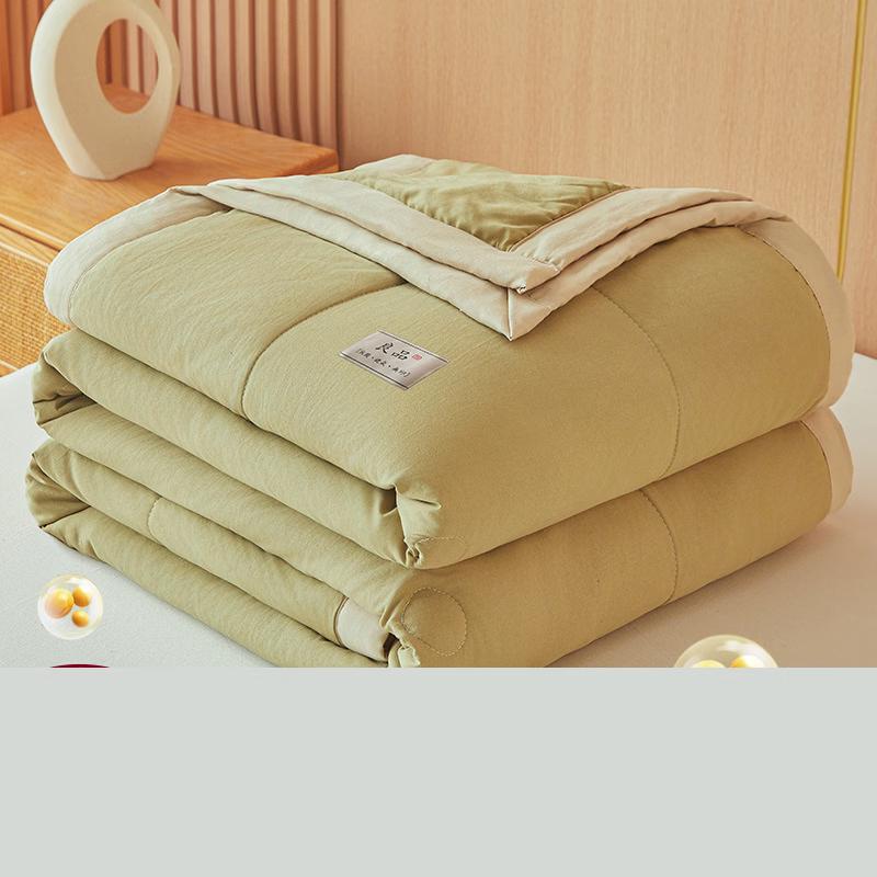 

Brangdy Washed Cotton Soy Fiber All-Season Duvet