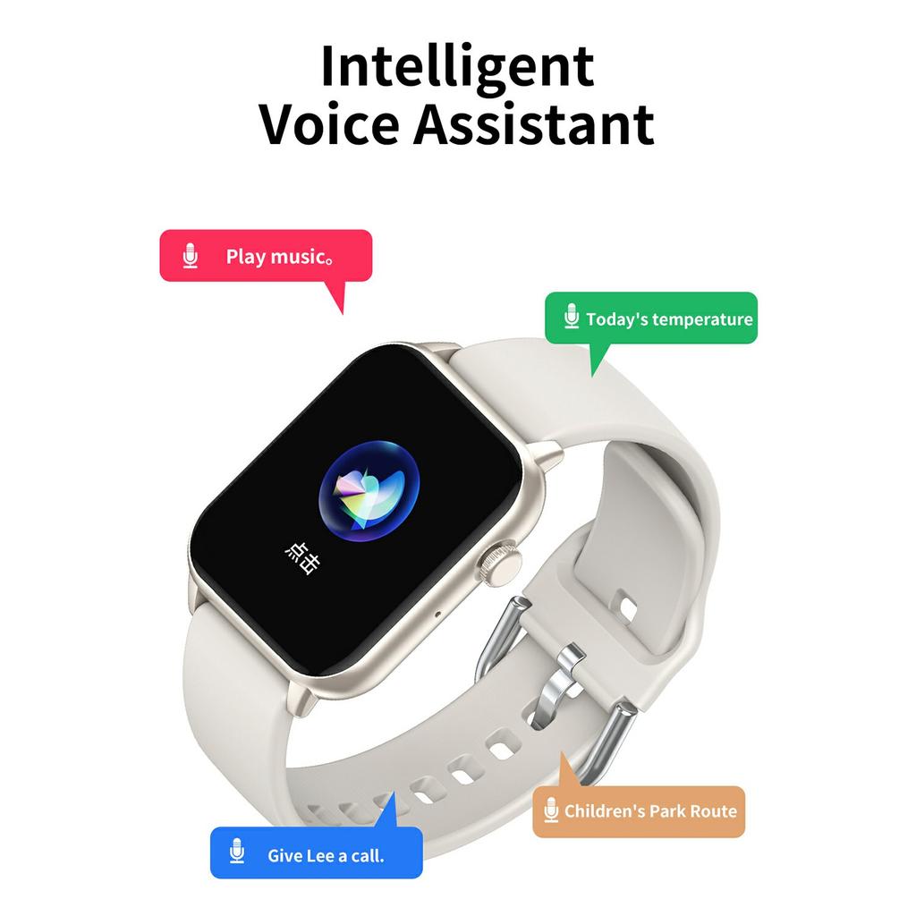 CY23 Bluetooth-compatible Call Smart Watch Heart Rate Sleep Health Monitoring Sports Watch