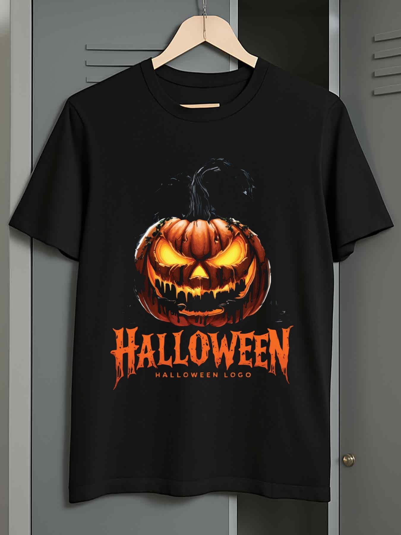 T-Shirt Y2K Halloween Plaincomfort Colors 100 Black S