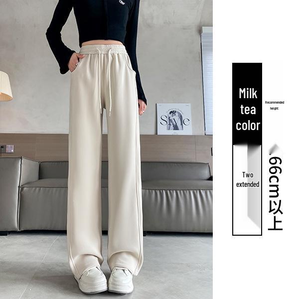 

Women s High-Waisted Wide-Leg Sweatpants - Banana Pants 2025 Spring/Autumn Collection 2X-Large