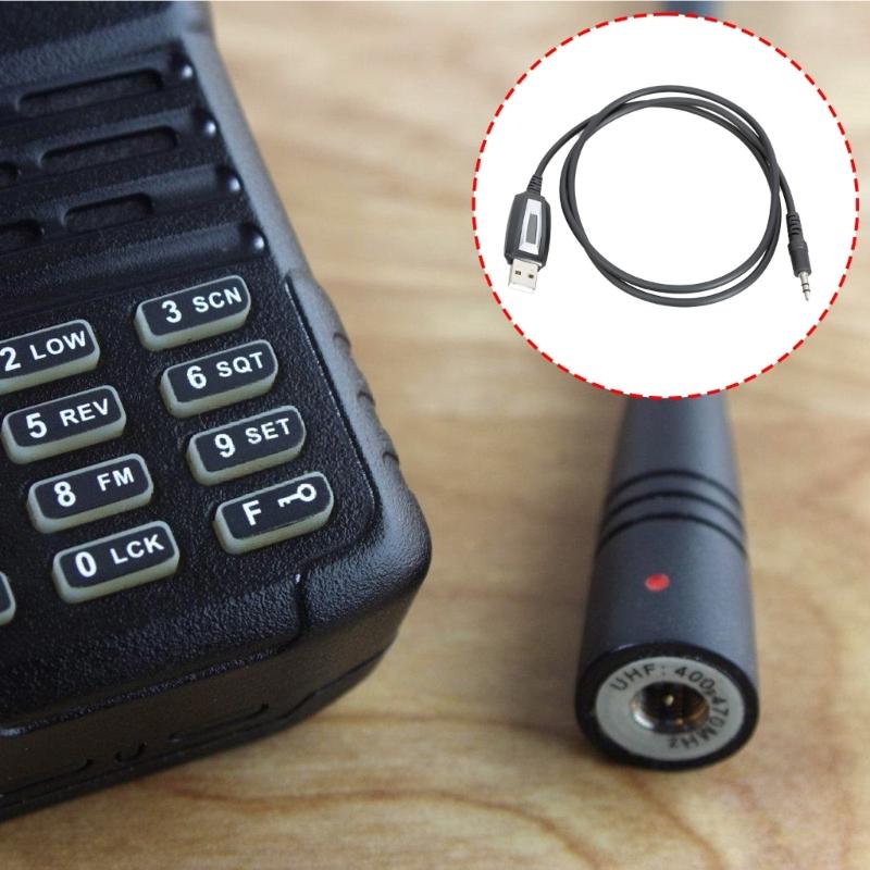 Frequency Programming USB Cable Car Radio USB Programming Cable Upgrades for Walkies Talkies Radios for TH9000 & TH9000D
