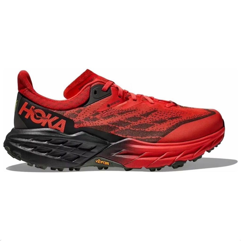 HOKA Speedgoat 5 GORE-TEX Fiesta Thyme Unisex Sneakers Red 1127912-FTHY