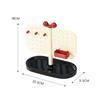 Bow Perforated Board Storage Rack DIY Porch Ornaments Storage Box New Vertical Perforated Board