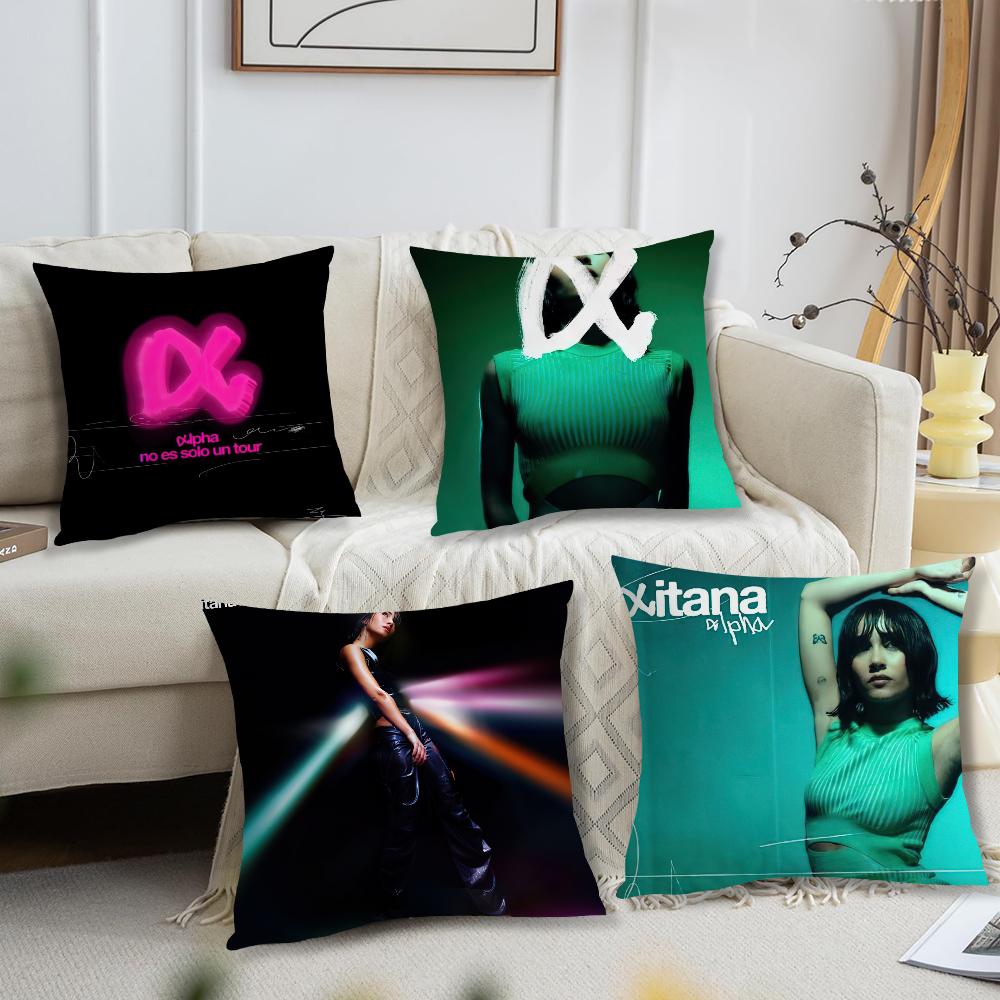 Singer A-Aitana Cushion Cover Living Room Accent Couch Back Support Square Lounge Restful Nap Companion Pillow Case
