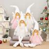 Christmas Angel Doll Stretchable Doll Winged Decoration