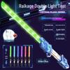 New Fire Whirlwind Double-Edged Laser Light-Up Retractable Sword Toy for Kids - Hot Selling Internet Sensation