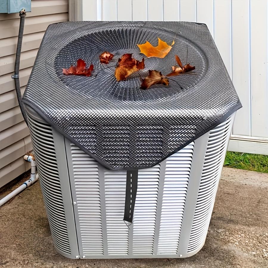 1 Outdoor Air Conditioner Cover - Waterproof, Windproof, Mesh Ventilation - Dust and Debris Protection Accessory