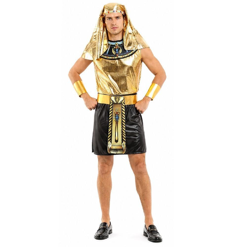 Halloween Costume Pharaoh Cleopatra Adult Teen Stage Dress With Polyester Material