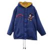 Mickey Mouse Bore Jacket Blue Women Used