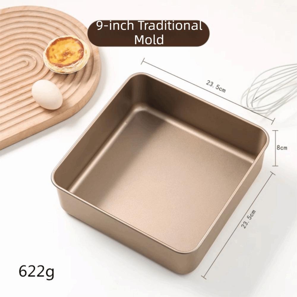 Non-Stick Square Baking Pan Thickened Carbon Steel Bakeware Tools Cake Mold Tray Cake Baking