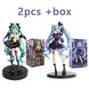 Anime Figurine 21Cm Hatsune Miku Standing Posture Series Devil Cute Action Model Pvc Toys Desktop Collection Gifts In Stock
