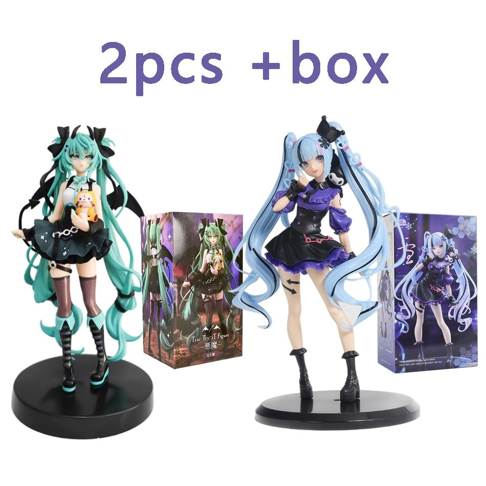 Anime Figurine 21Cm Hatsune Miku Standing Posture Series Devil Cute Action Model Pvc Toys Desktop Collection Gifts In Stock