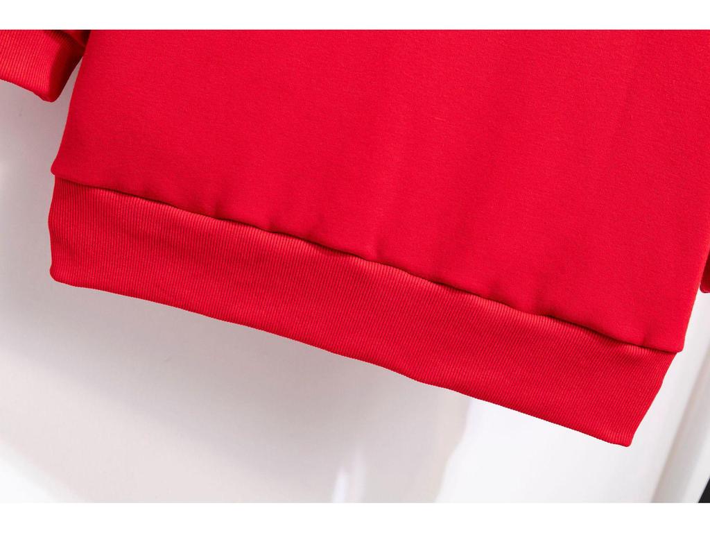 Plus Size Women's Hooded Sweatshirt - Autumn/Winter, Loose Fit, Long Sleeve, Trendy Letter Design, No-Pile American Style.