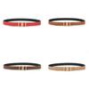 Genuine Leather Doublesided Womens Belt With Square Alloy Buckle For Casual Wear