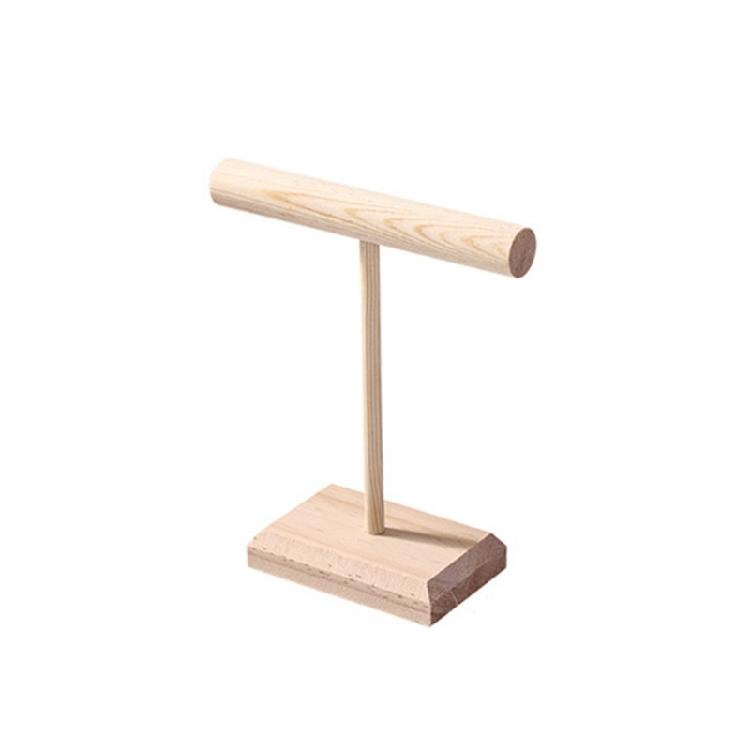 Simple Yet Stylish Wooden Holder for Bangles and Bracelets Handmade Necklace Display Stand for Home or Retail Use