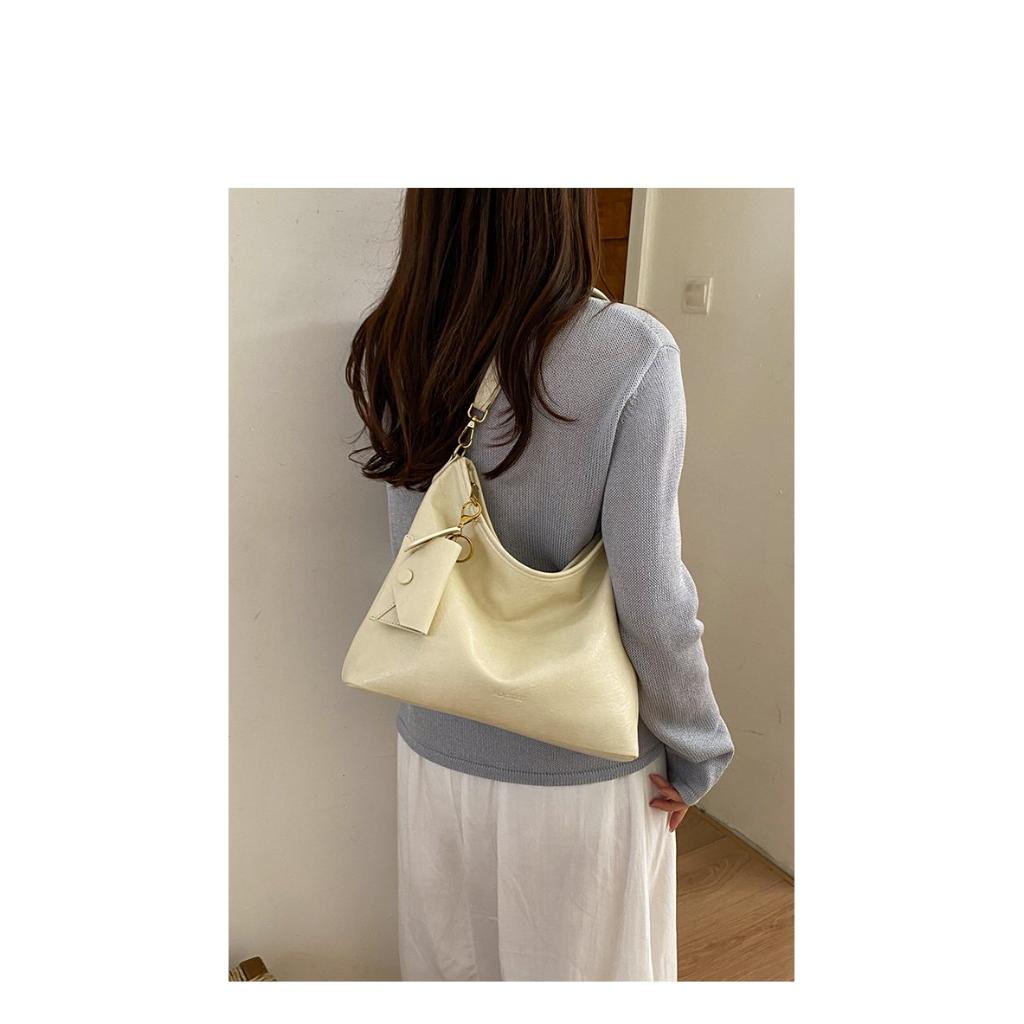 Shoulder Tote Bag Women PU Minimalist Daily Commute