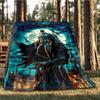 1pc Batman Outdoor Flannel Throw Blanket Soft, Lightweight & Warm