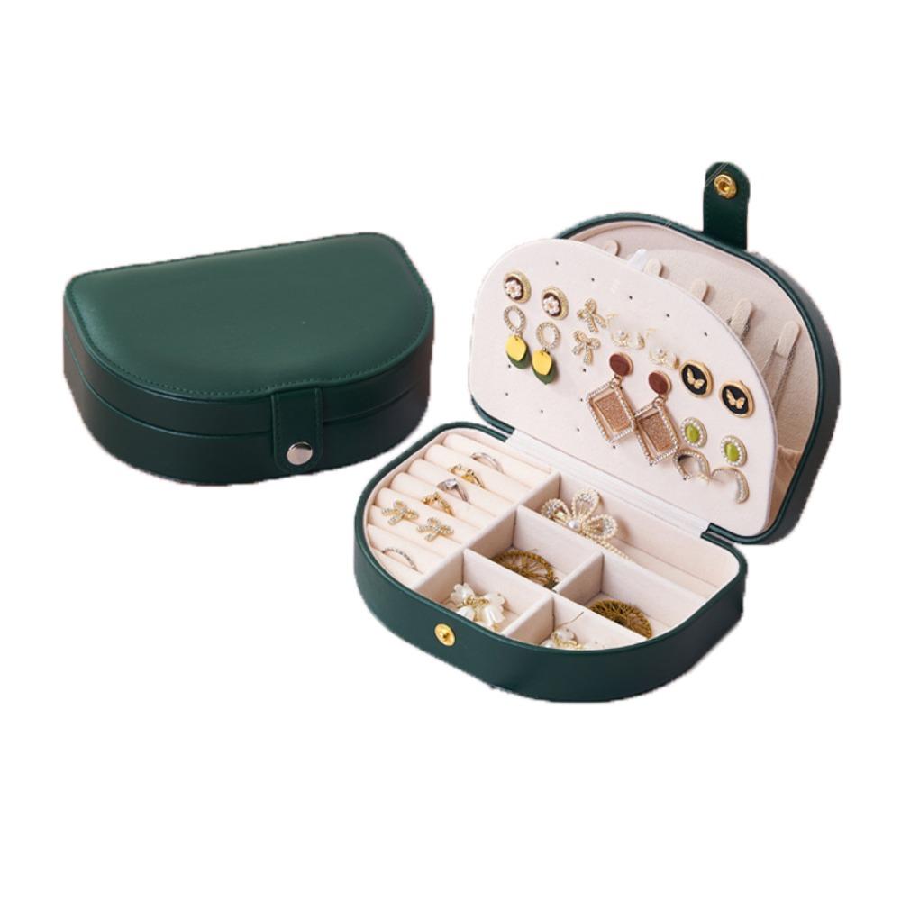 Bracelet Earrings Storage Case PU Leather Jewelry Holder Sweet Jewelry Display Box  Outdoors