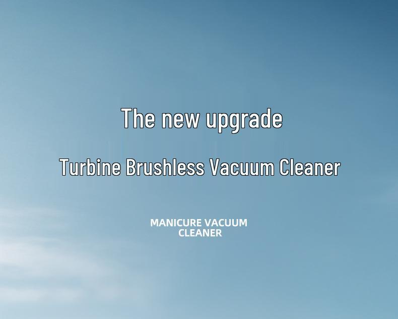 120W Brushless High-Suction Nail Dust Collector