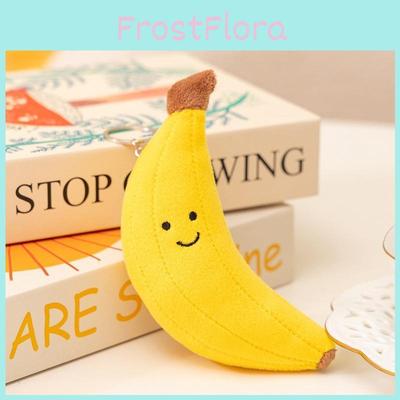 Fruit Plush Keychain Apple Soft Toy For Bag Decoration And Collectors Gift