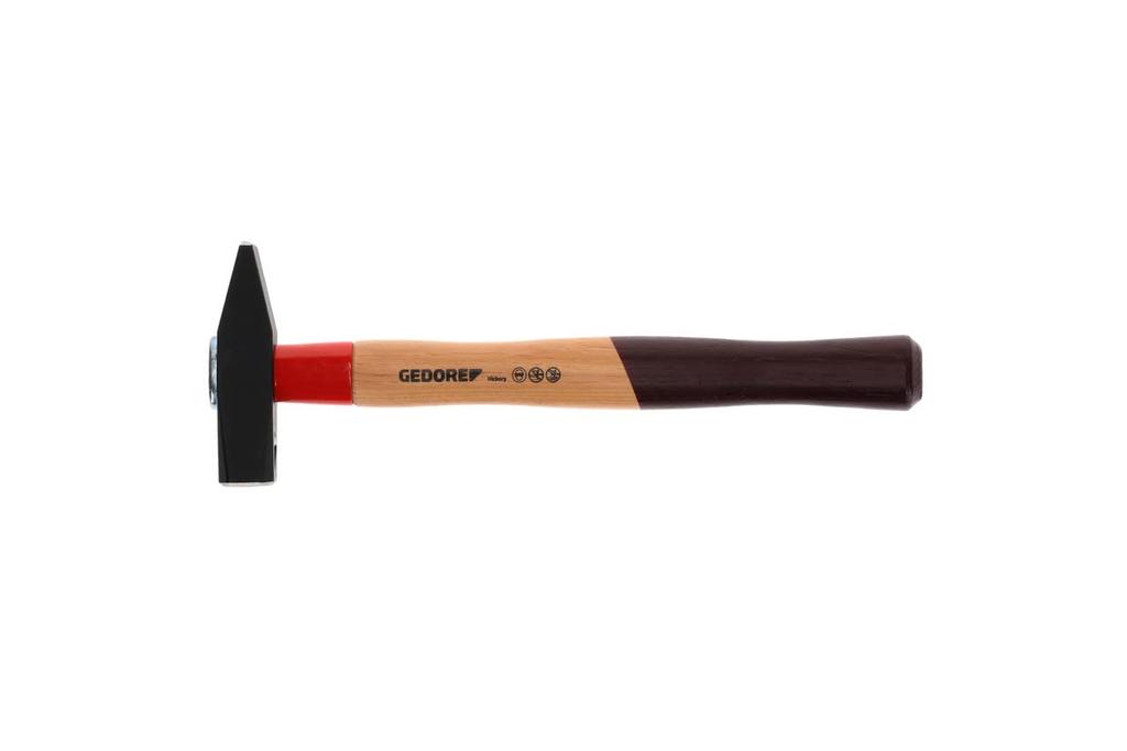 Gedore Hammer 300g 8583070 One-Handed (Hickory Handle)