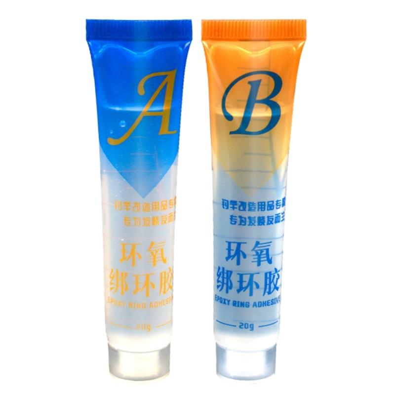 Fishing Tackle Glue Fishing Tackle Repair Glue Fishing Rod AB Epoxy Resin Glue 1