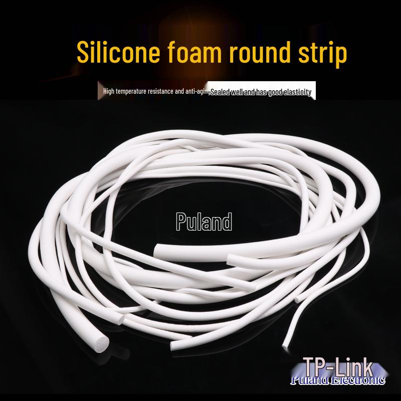 Silikonowa gąbka uszczelniająca odporna na wysokie temperatury (1-30mm)