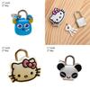 Colorful Cartoon Luggage Lock Mini Lock For Students Diaries And Zippers