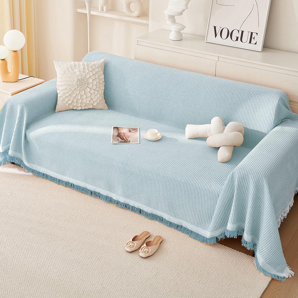 Sofa cover is simple, modern sofa cover is all-inclusive, one-piece sofa towel, universal sofa cushion for all seasons 90x90