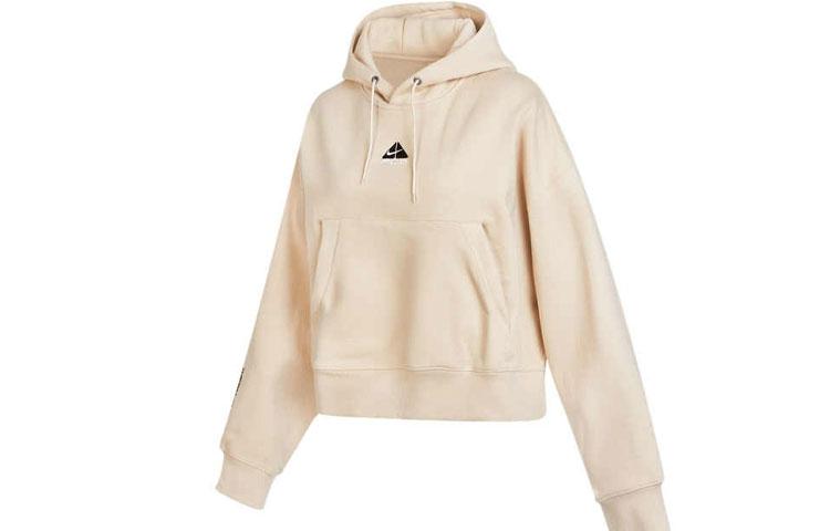 Nike ACG THERMA FIT Sweatshirts Women s Beige Hooded Moderate Regular DQ5808-126 XXL