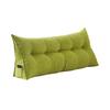Headboard Triangular Pillow Back Support Headboard Cushion with Side Pocket Daybed Bolster Cushion with Removable Cover