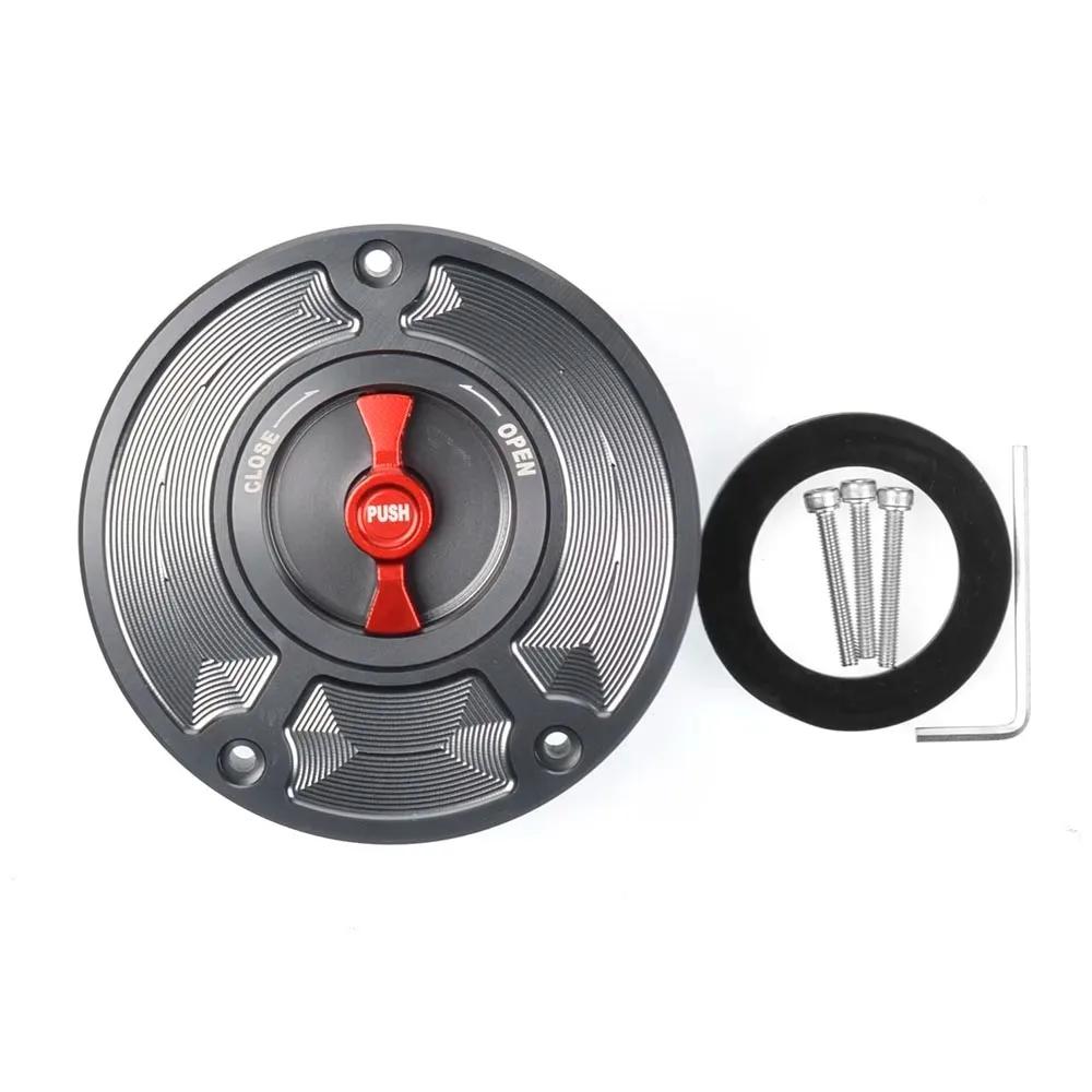 Keyless Motorcycle Fuel Gas Tank cap Cover For Honda CBR 600 F4 F3 F2 1991-2008 CBR600 F4I 2000-2017 CBR600RR 2003-2019
