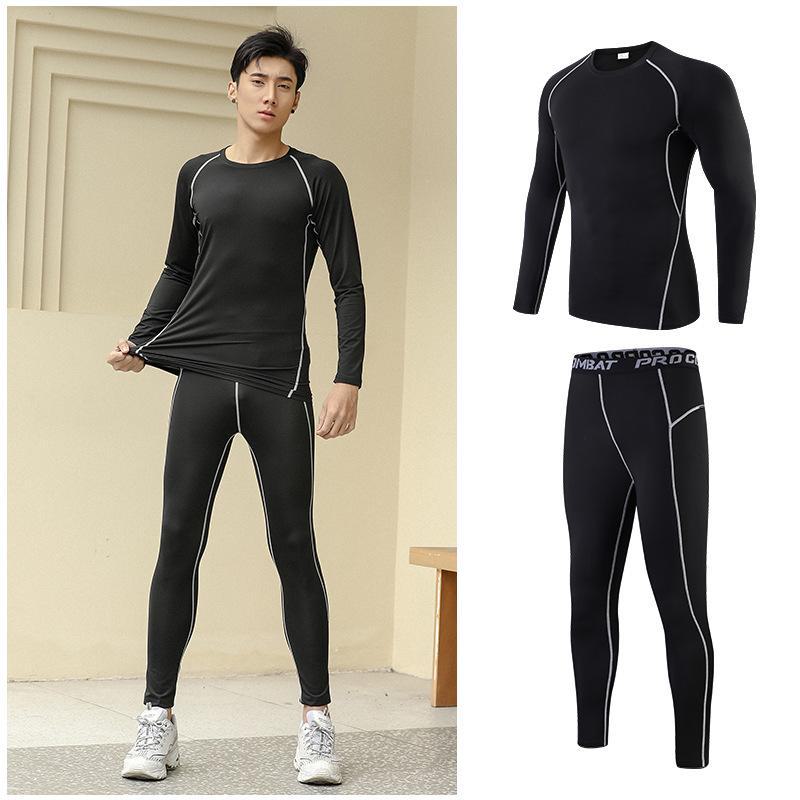 Schnelltrocknende Samt-Fitnessanzüge für Jungen und Kinder für Frühling/Herbst – Warme, körperbetonte Passform für Frauen und Erwachsene, Ideal für Outdoor-Sport und Laufen