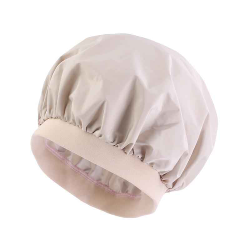 Damen Badehut, wasserdicht, elastisch, für die Dusche, Haarabdeckungen, Badekappen, Beanie, Beauty Perm Cap, staubdichte Haarkappe, Badezimmer-Accessoires
