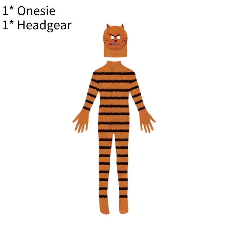 Cat Man Cosplay Outfit Cartoon Petey Cat Halloween Fancy Kids Girls Boys Party