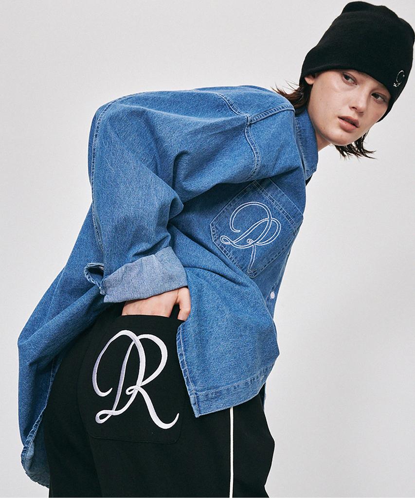 Dieomaidieo Dear Dr Piping Sweatpants (Black)