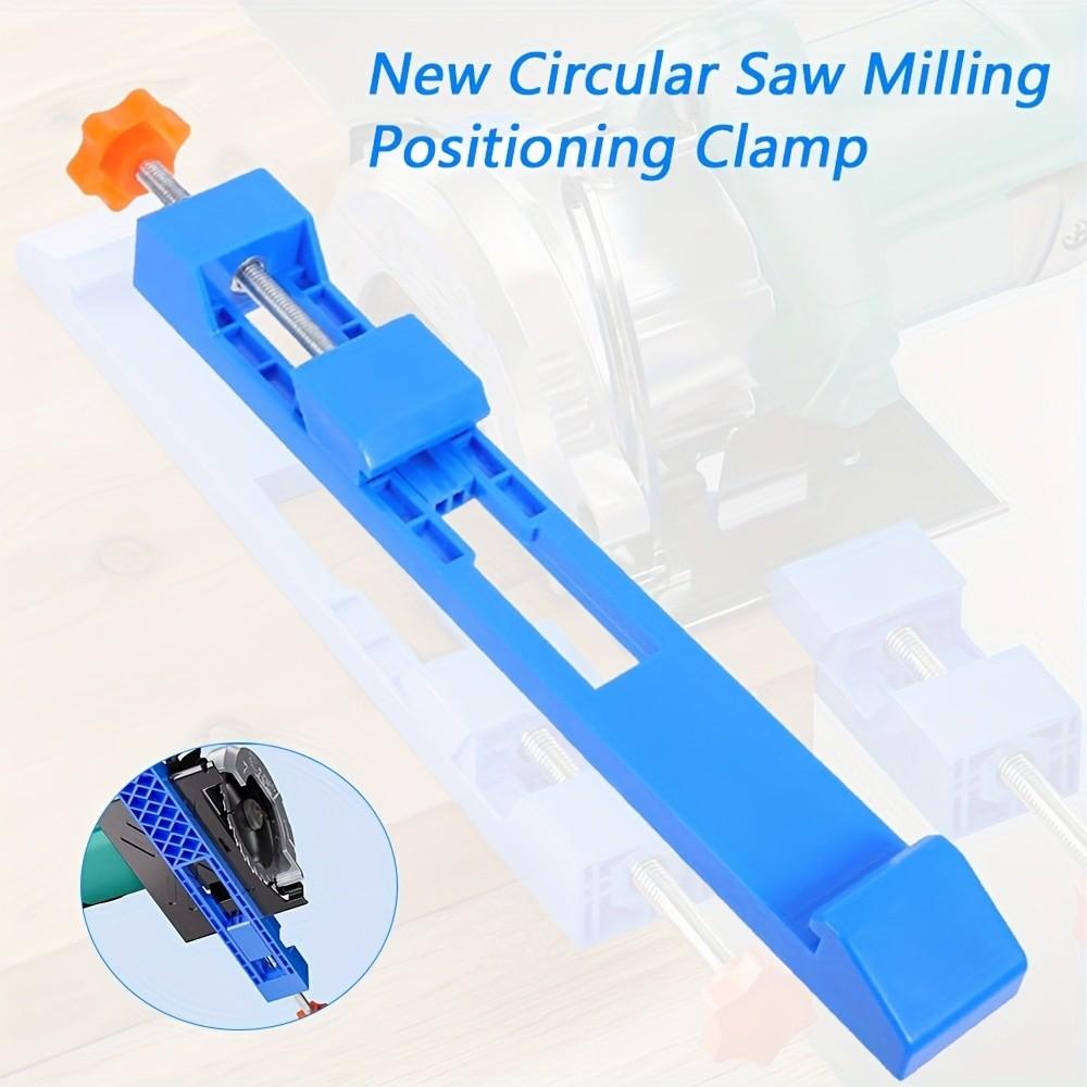 

Adjustable Circular Saw Positioning Clamp - High-Precision Guide Rails, DIY Woodworking, Secure Clamping 1pc