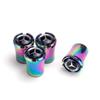 C200 E200 New 2025 For Mercedes Benz 4Pcs Car Tire Wheel Valve Caps Tire Tyre Rim Stem Cover Colorful For Mercedes Benz CLK GLB