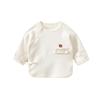 Soft Velvet Newborn Baby Half-Back Clothing - A-Class Boneless Base Layer for Spring and Autumn