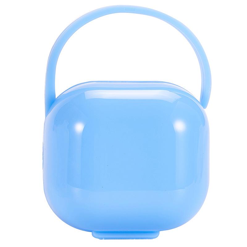 Silicone Cartoon Baby Pacifier with Anti-Drop Chain and Case
