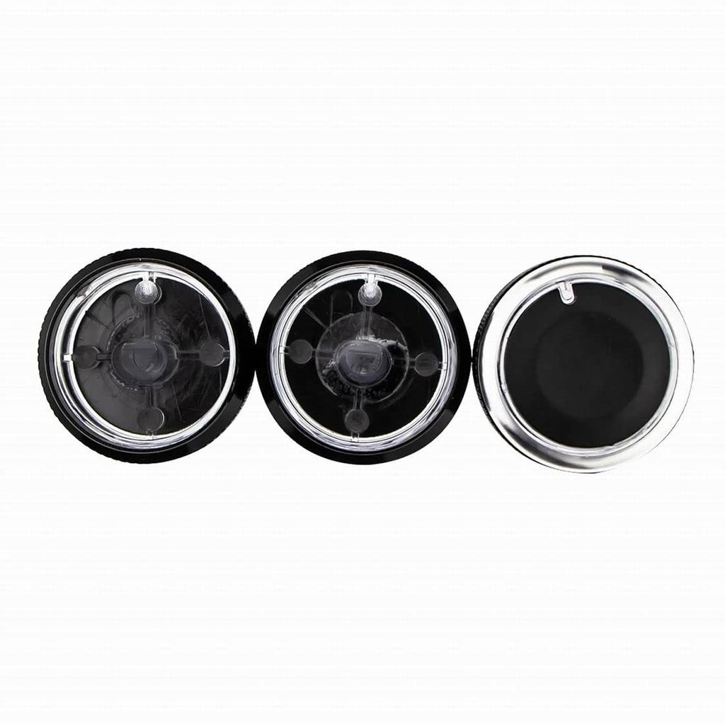 3PCS Car Air Conditioner Heat Control Switch Knob AC Knob Fits Toyota Vios 2002-2006 Yaris