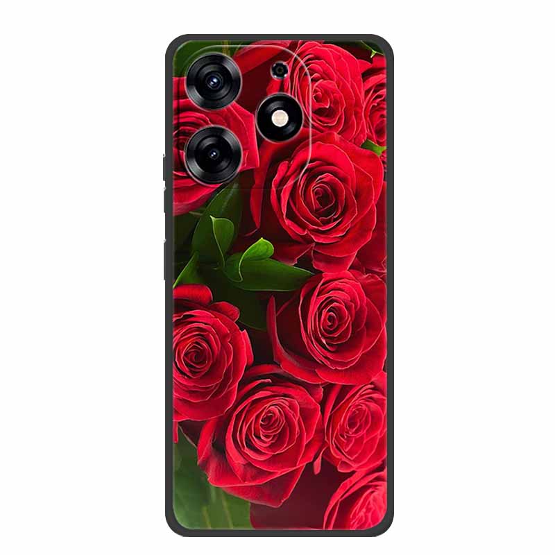 Phone Case For Blackview Shark 9 Case Black Silicone Soft Coque Funda For Blackview Shark 9 Back Cover Case Shark9 6.67" Shell