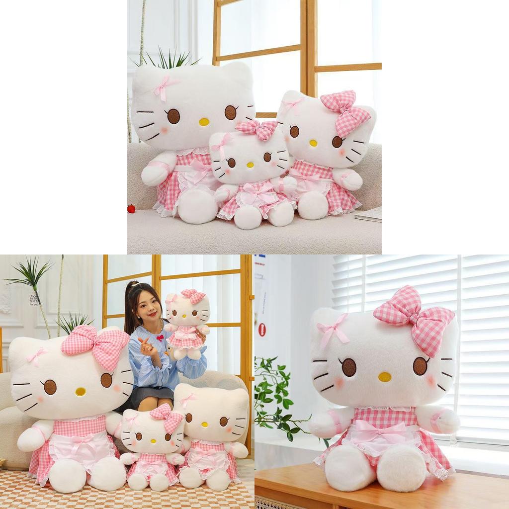 Hello Kitty Plush Doll With Short Pile Cotton Filling For Kids And Collectors