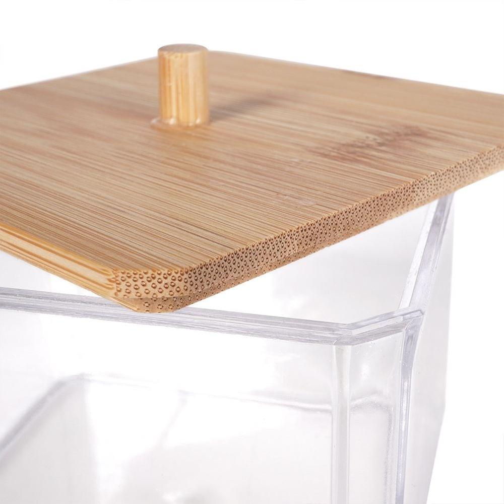 Badezimmer-Behälter-Organizer für Ohrhörer Kosmetik Hygienisch