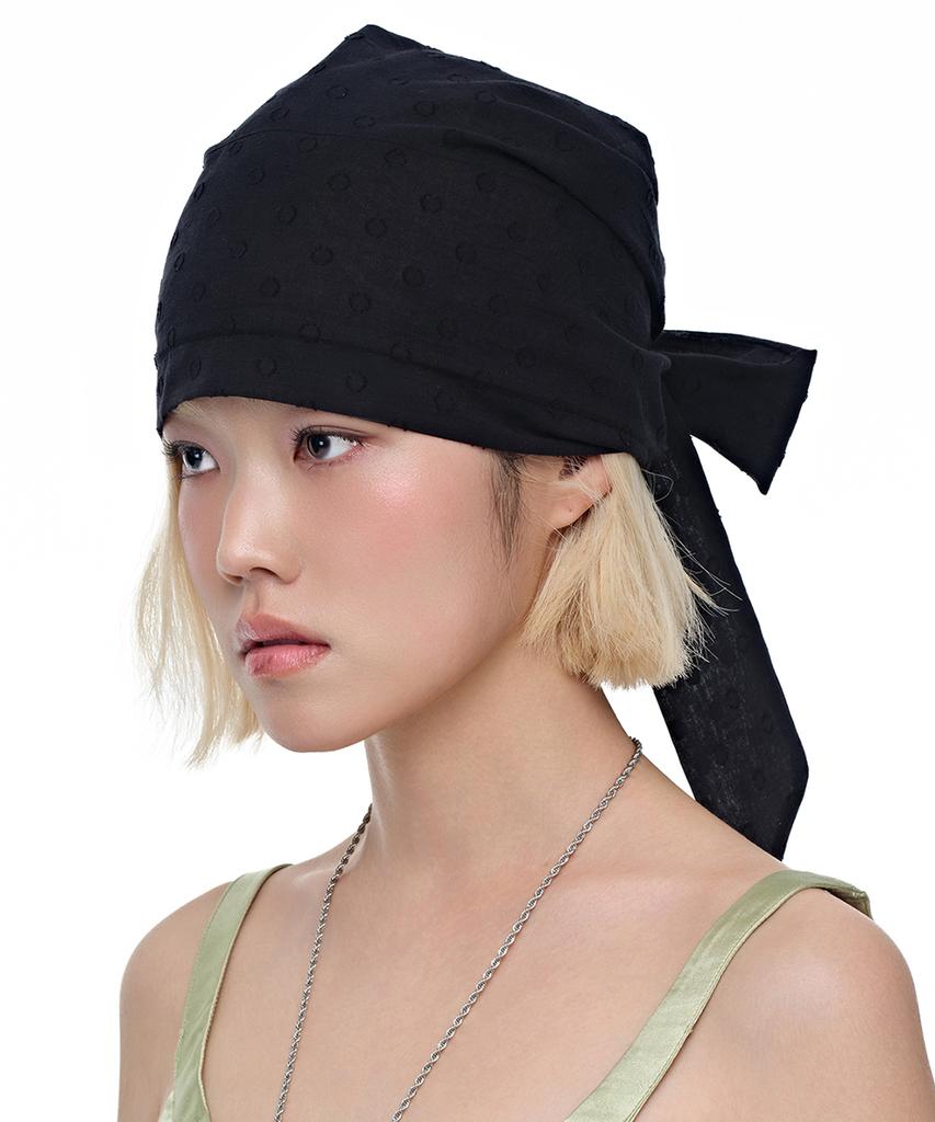 EIREVE Long Tie Bandana (Black)