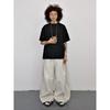 Gollum, autumn men's and women's wide-leg trousers, neutral wind loose silhouette tooling, three-dimensional scimitar balloon trousers